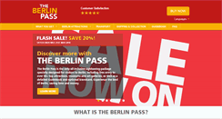 Desktop Screenshot of berlinpass.com